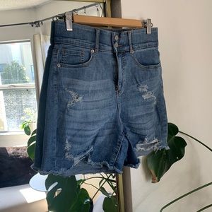 Fashion to figure size 12 ripped shorts never worn